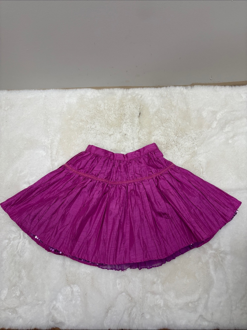 American Girl "Dress Like Your Doll" Sweet Sequins Party Skirt Girls SZ 8